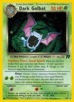 Dark Golbat (7/82) [Team Rocket Unlimited] | Dragon's Lair Comics and Fantasy Houston TX