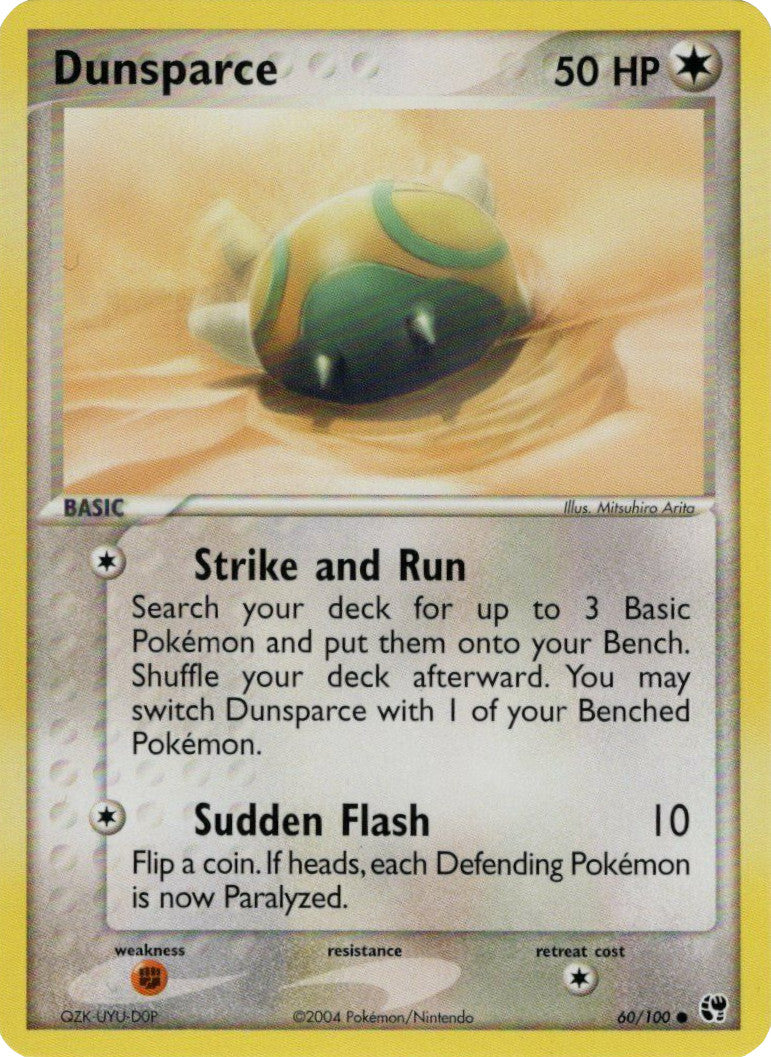 Dunsparce (60/100) [EX: Battle Stadium] | Dragon's Lair Comics and Fantasy Houston TX