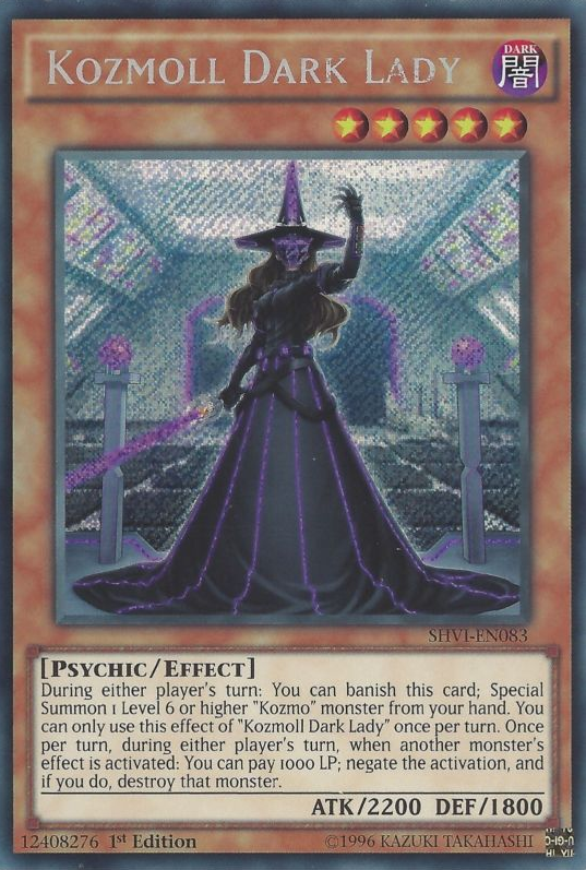 Kozmoll Dark Lady [SHVI-EN083] Secret Rare | Dragon's Lair Comics and Fantasy Houston TX