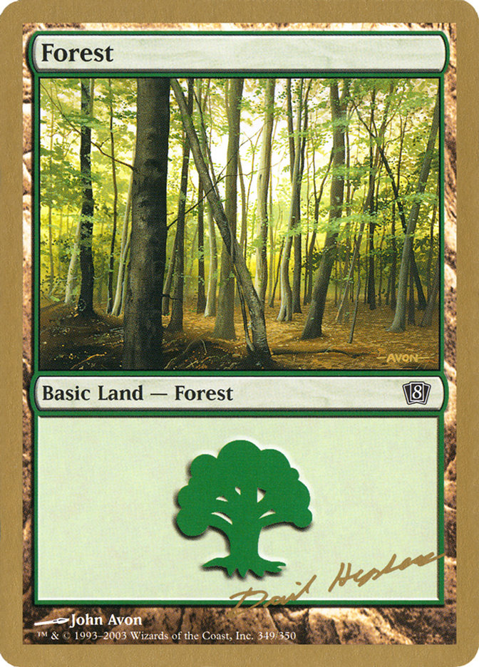 Forest (dh349) (Dave Humpherys) [World Championship Decks 2003] | Dragon's Lair Comics and Fantasy Houston TX