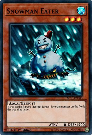 Snowman Eater [AC18-EN008] Super Rare | Dragon's Lair Comics and Fantasy Houston TX