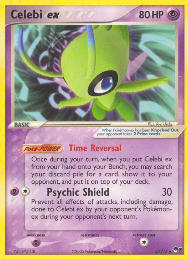 Celebi ex (17/17) [POP Series 2] | Dragon's Lair Comics and Fantasy Houston TX