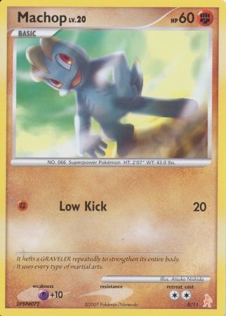 Machop (5/11) [Diamond & Pearl: Trainer Kit - Lucario] | Dragon's Lair Comics and Fantasy Houston TX