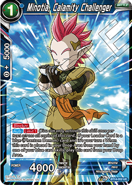 Minotia, Calamity Challenger (BT14-052) [Cross Spirits] | Dragon's Lair Comics and Fantasy Houston TX