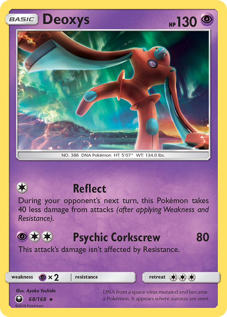 Deoxys (68/168) [Sun & Moon: Celestial Storm] | Dragon's Lair Comics and Fantasy Houston TX