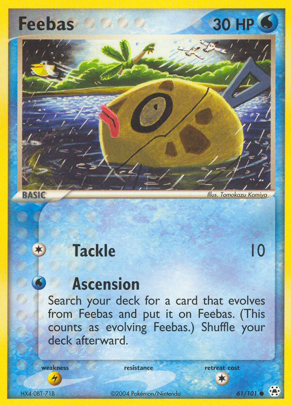 Feebas (61/101) [EX: Hidden Legends] | Dragon's Lair Comics and Fantasy Houston TX