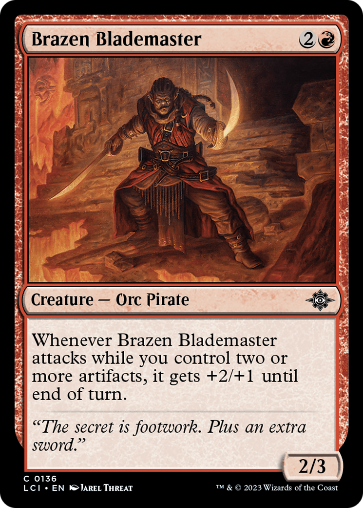 Brazen Blademaster [The Lost Caverns of Ixalan] | Dragon's Lair Comics and Fantasy Houston TX