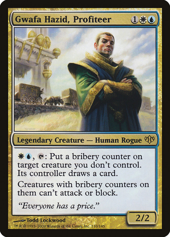 Gwafa Hazid, Profiteer [Conflux] | Dragon's Lair Comics and Fantasy Houston TX