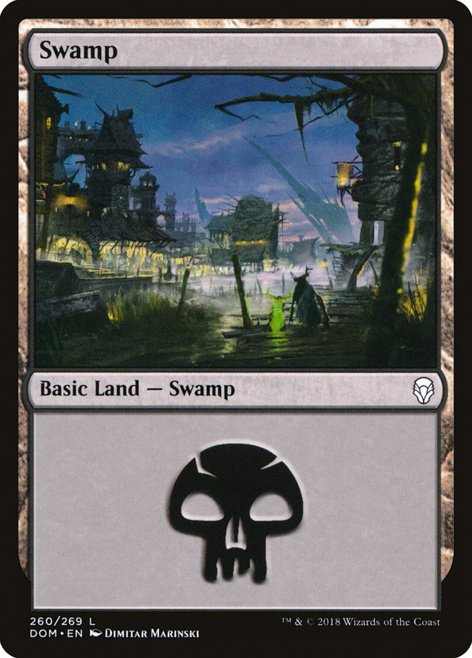 Swamp (260) [Dominaria] | Dragon's Lair Comics and Fantasy Houston TX