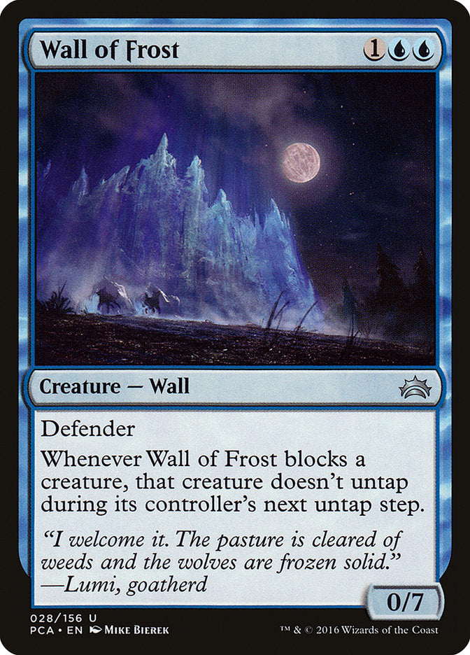 Wall of Frost [Planechase Anthology] | Dragon's Lair Comics and Fantasy Houston TX