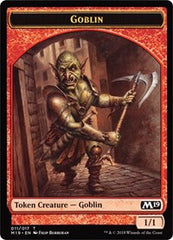 Goblin // Thopter Double-Sided Token (Game Night) [Core Set 2019 Tokens] | Dragon's Lair Comics and Fantasy Houston TX