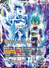 SSB Son Goku // SSB Vegeta, God-Level Power (BT21-100) [Wild Resurgence] | Dragon's Lair Comics and Fantasy Houston TX