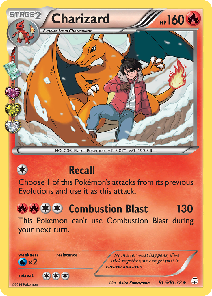 Charizard (RC5/RC32) [XY: Generations] | Dragon's Lair Comics and Fantasy Houston TX