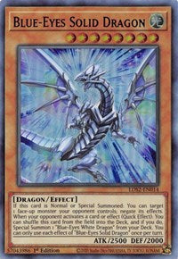 Blue-Eyes Solid Dragon (Purple) [LDS2-EN014] Ultra Rare | Dragon's Lair Comics and Fantasy Houston TX