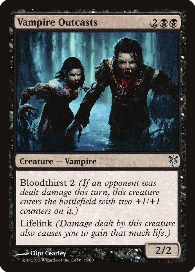 Vampire Outcasts [Duel Decks: Sorin vs. Tibalt] | Dragon's Lair Comics and Fantasy Houston TX