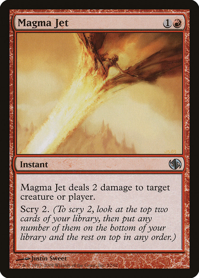 Magma Jet [Duel Decks: Jace vs. Chandra] | Dragon's Lair Comics and Fantasy Houston TX