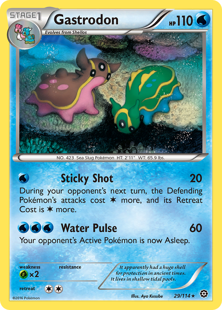 Gastrodon (29/114) [XY: Steam Siege] | Dragon's Lair Comics and Fantasy Houston TX