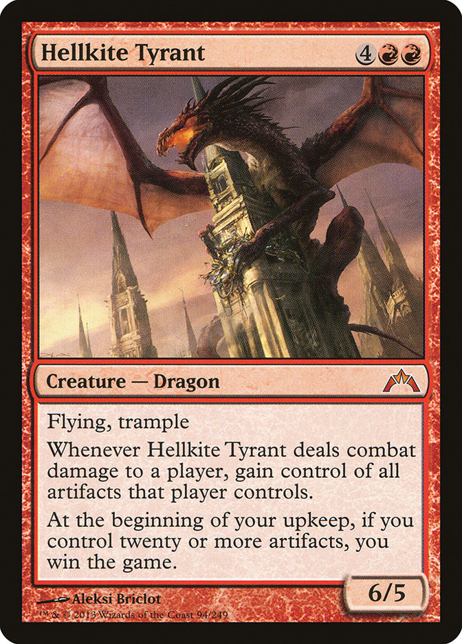 Hellkite Tyrant [Gatecrash] | Dragon's Lair Comics and Fantasy Houston TX