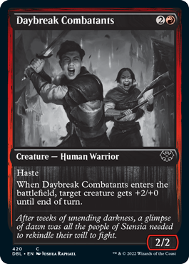 Daybreak Combatants [Innistrad: Double Feature] | Dragon's Lair Comics and Fantasy Houston TX