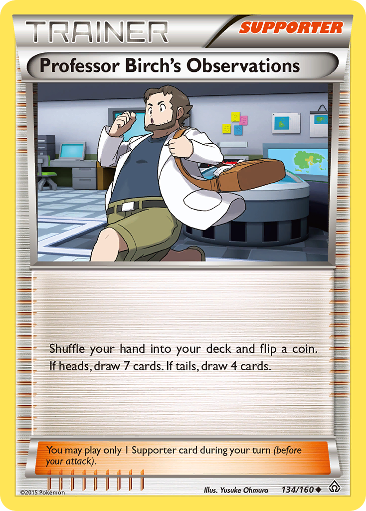 Professor Birch's Observations (134/160) [XY: Primal Clash] | Dragon's Lair Comics and Fantasy Houston TX