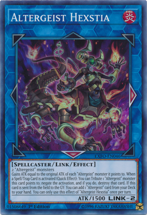 Altergeist Hexstia [EXFO-EN046] Super Rare | Dragon's Lair Comics and Fantasy Houston TX