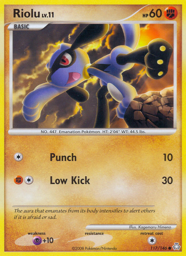 Riolu (117/146) [Diamond & Pearl: Legends Awakened] | Dragon's Lair Comics and Fantasy Houston TX