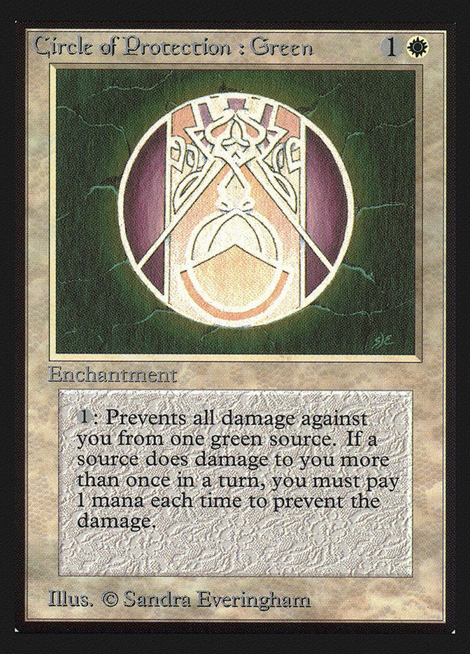 Circle of Protection: Green [Collectors' Edition] | Dragon's Lair Comics and Fantasy Houston TX