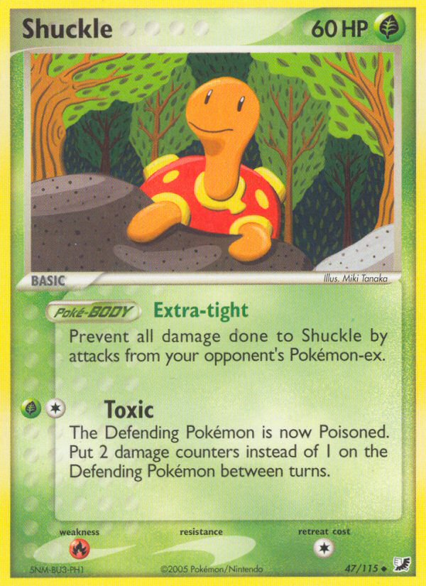 Shuckle (47/115) [EX: Unseen Forces] | Dragon's Lair Comics and Fantasy Houston TX