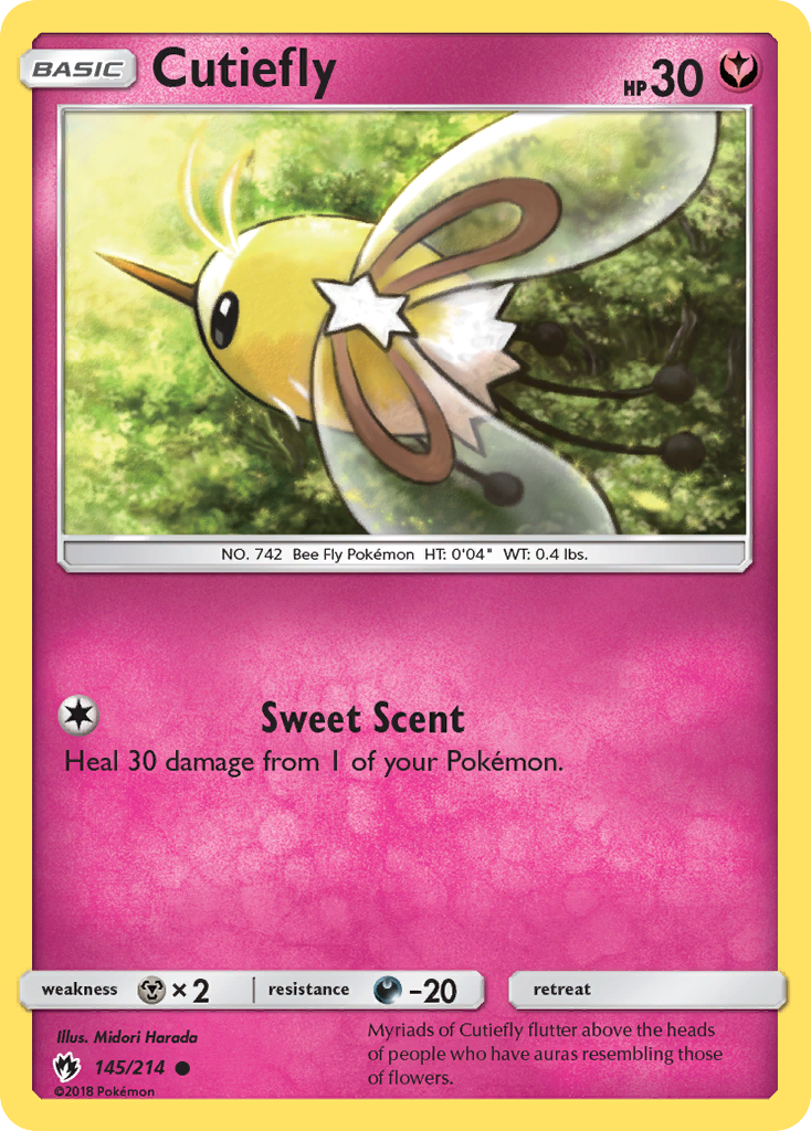 Cutiefly (145/214) [Sun & Moon: Lost Thunder] | Dragon's Lair Comics and Fantasy Houston TX