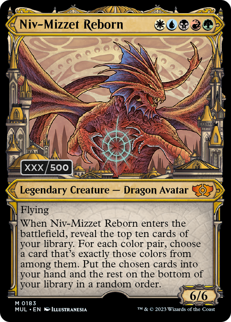 Niv-Mizzet Reborn (Serialized) [Multiverse Legends] | Dragon's Lair Comics and Fantasy Houston TX