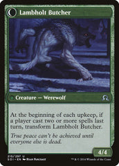 Lambholt Pacifist // Lambholt Butcher [Shadows over Innistrad] | Dragon's Lair Comics and Fantasy Houston TX