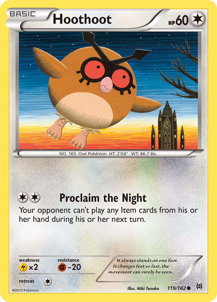 Hoothoot (119/162) [XY: BREAKthrough] | Dragon's Lair Comics and Fantasy Houston TX