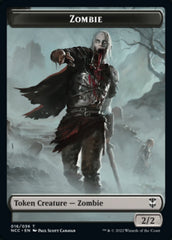 Zombie // Goat Double-Sided Token [Streets of New Capenna Commander Tokens] | Dragon's Lair Comics and Fantasy Houston TX