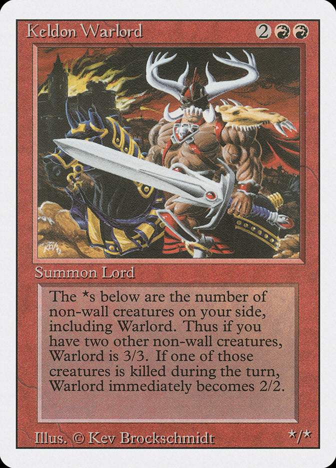 Keldon Warlord [Revised Edition] | Dragon's Lair Comics and Fantasy Houston TX