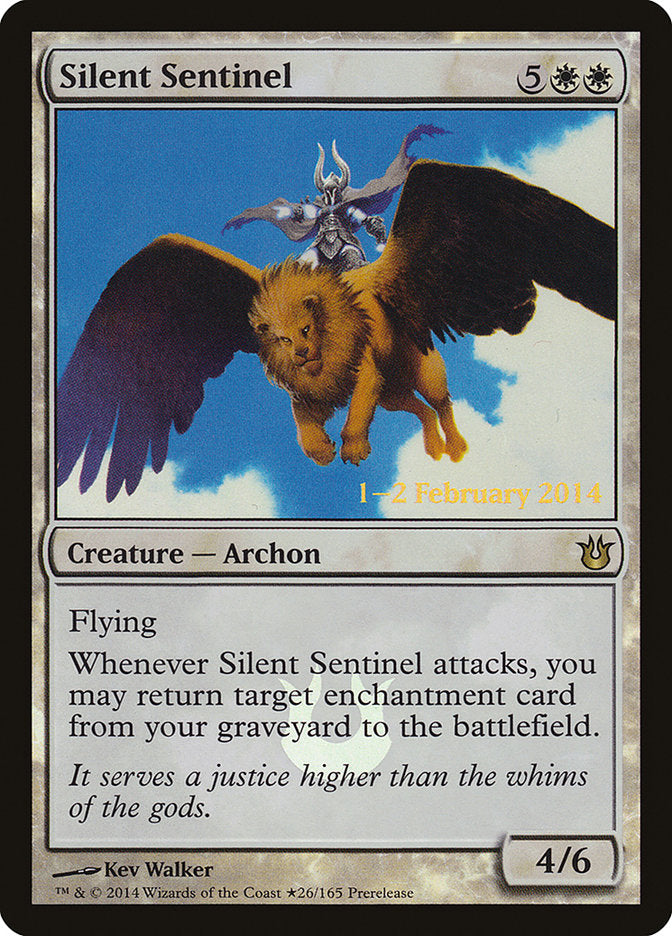 Silent Sentinel [Born of the Gods Prerelease Promos] | Dragon's Lair Comics and Fantasy Houston TX