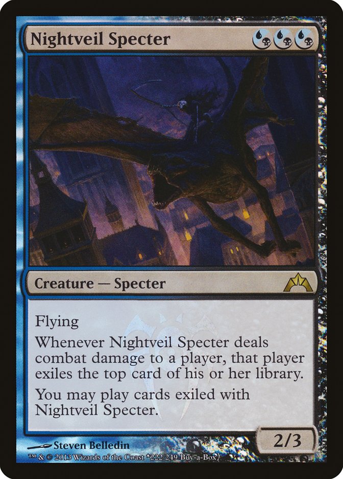 Nightveil Specter (Buy-A-Box) [Gatecrash Promos] | Dragon's Lair Comics and Fantasy Houston TX