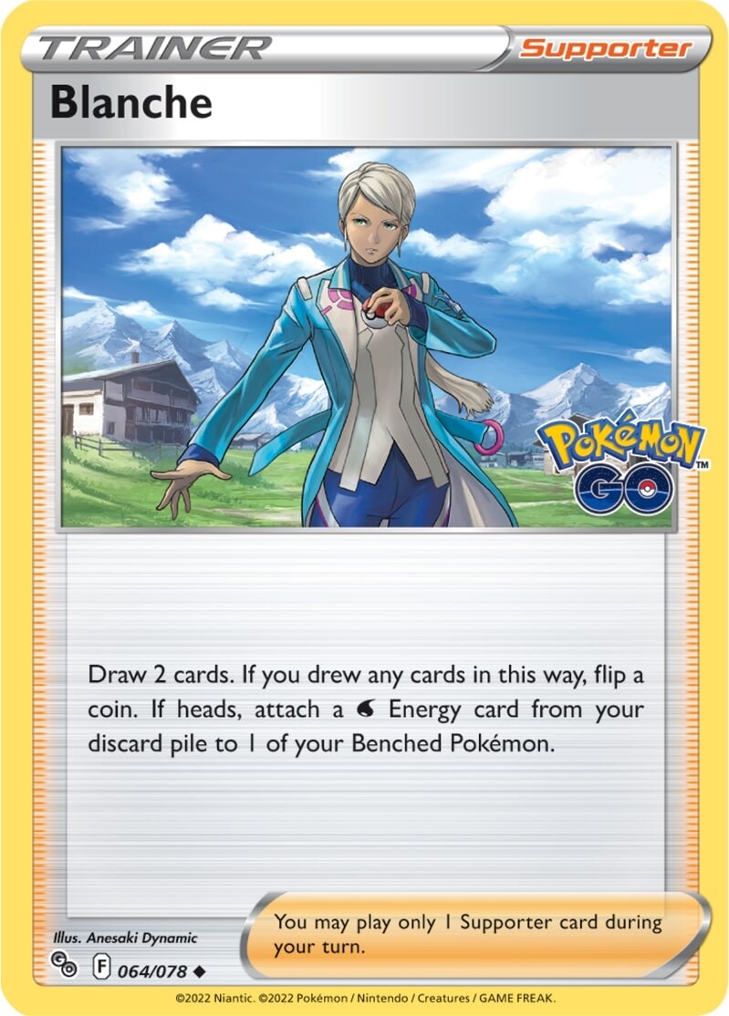 Blanche (064/078) [Pokémon GO] | Dragon's Lair Comics and Fantasy Houston TX