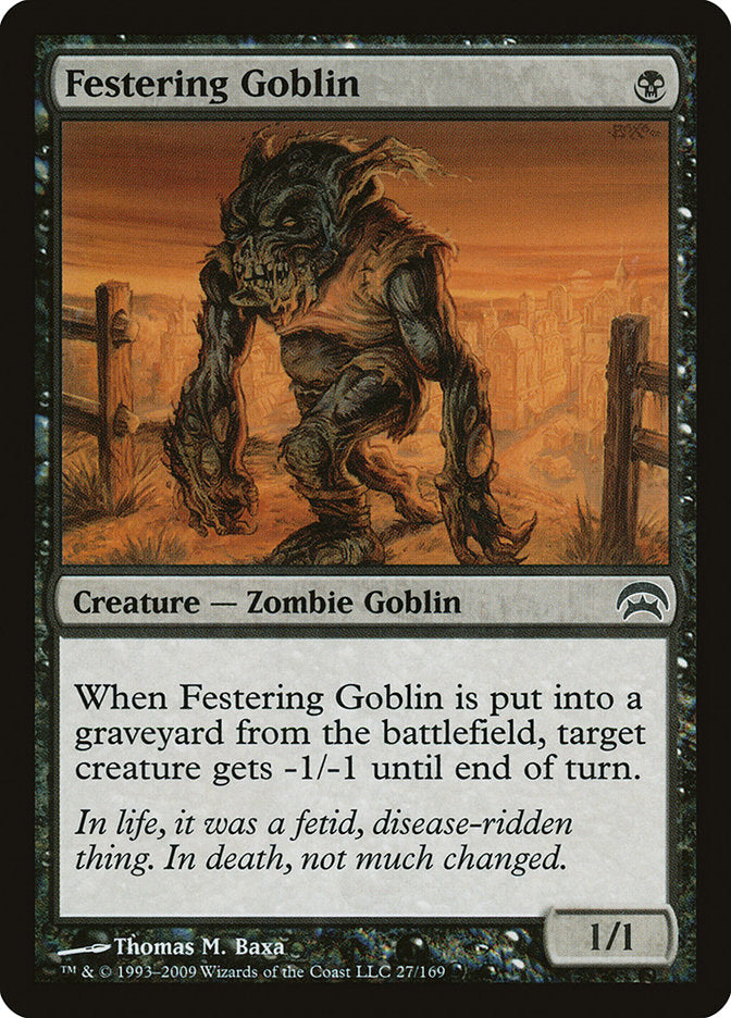 Festering Goblin [Planechase] | Dragon's Lair Comics and Fantasy Houston TX