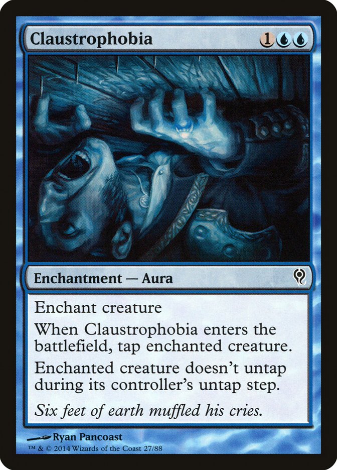 Claustrophobia [Duel Decks: Jace vs. Vraska] | Dragon's Lair Comics and Fantasy Houston TX