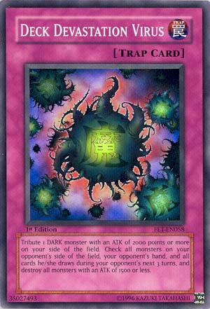 Deck Devastation Virus [FET-EN058] Super Rare | Dragon's Lair Comics and Fantasy Houston TX