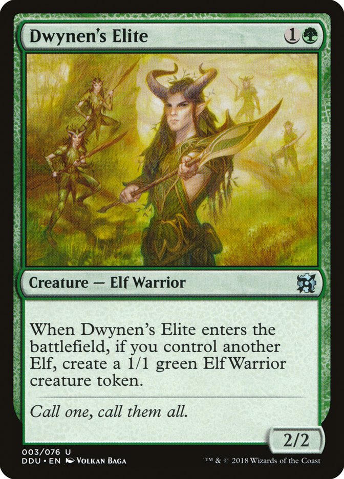 Dwynen's Elite [Duel Decks: Elves vs. Inventors] | Dragon's Lair Comics and Fantasy Houston TX