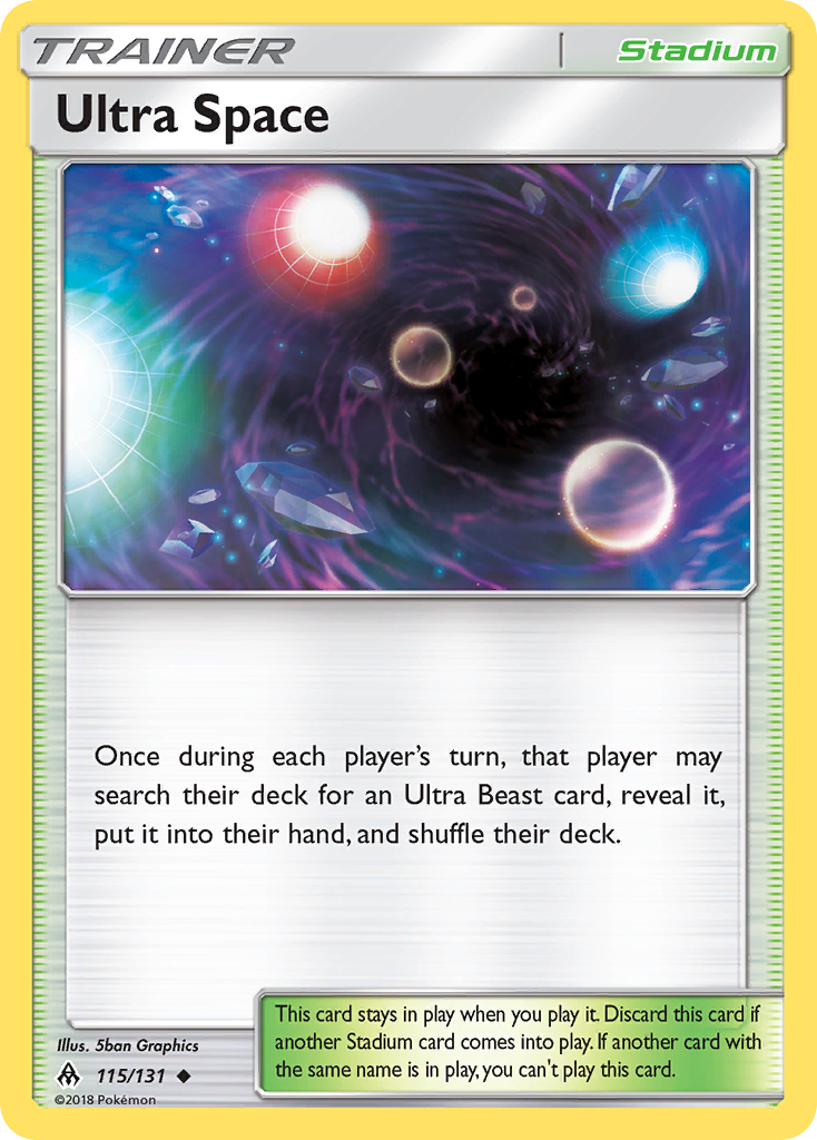 Ultra Space (115/131) [Sun & Moon: Forbidden Light] | Dragon's Lair Comics and Fantasy Houston TX