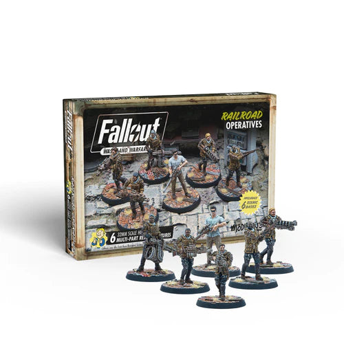 Fallout Wasteland Warfare: Railroad: Operatives | Dragon's Lair Comics and Fantasy Houston TX