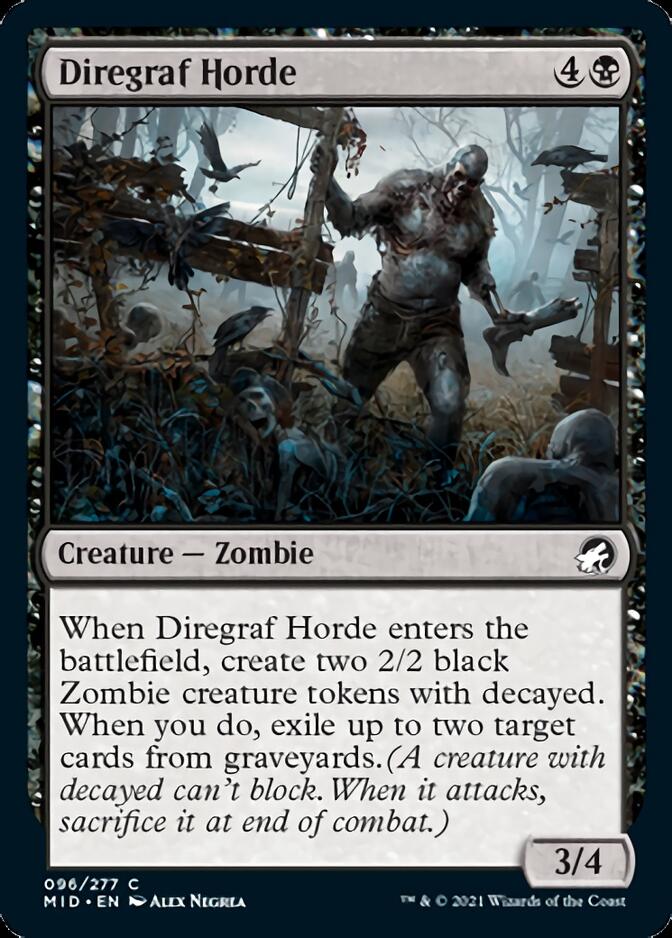 Diregraf Horde [Innistrad: Midnight Hunt] | Dragon's Lair Comics and Fantasy Houston TX