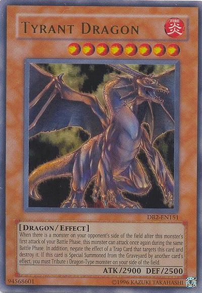 Tyrant Dragon [DB2-EN151] Ultra Rare | Dragon's Lair Comics and Fantasy Houston TX