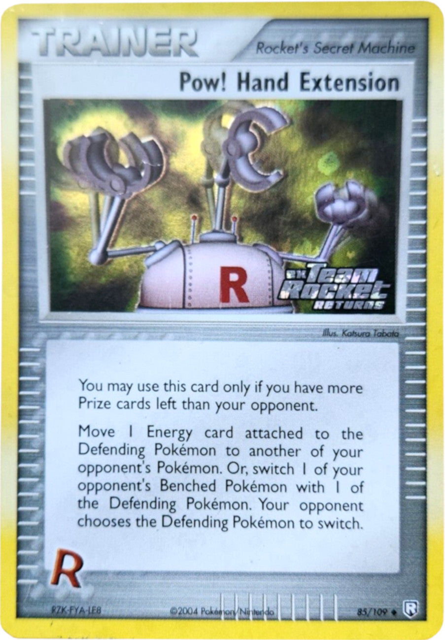 Pow! Hand Extension (85/109) (Stamped) [EX: Team Rocket Returns] | Dragon's Lair Comics and Fantasy Houston TX