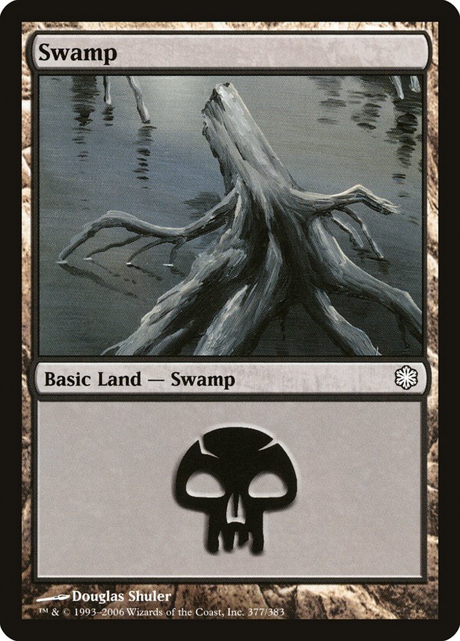 Swamp (377) [Coldsnap Theme Decks] | Dragon's Lair Comics and Fantasy Houston TX