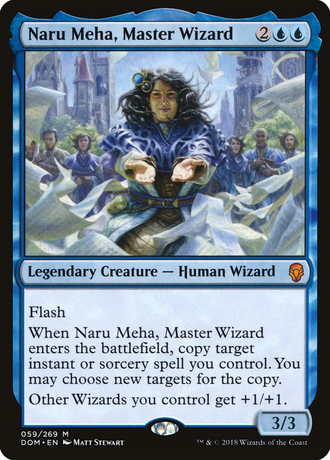 Naru Meha, Master Wizard [Dominaria] | Dragon's Lair Comics and Fantasy Houston TX