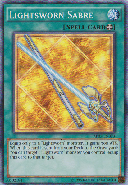 Lightsworn Sabre [AP05-EN023] Common | Dragon's Lair Comics and Fantasy Houston TX