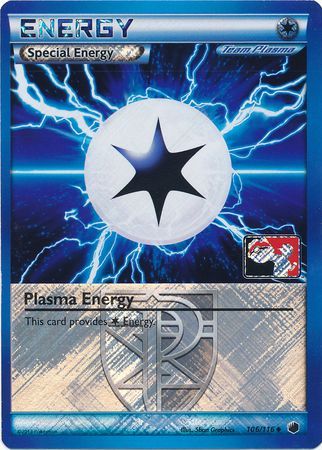 Plasma Energy (106/116) (Play Pokemon Promo) [Black & White: Plasma Freeze] | Dragon's Lair Comics and Fantasy Houston TX